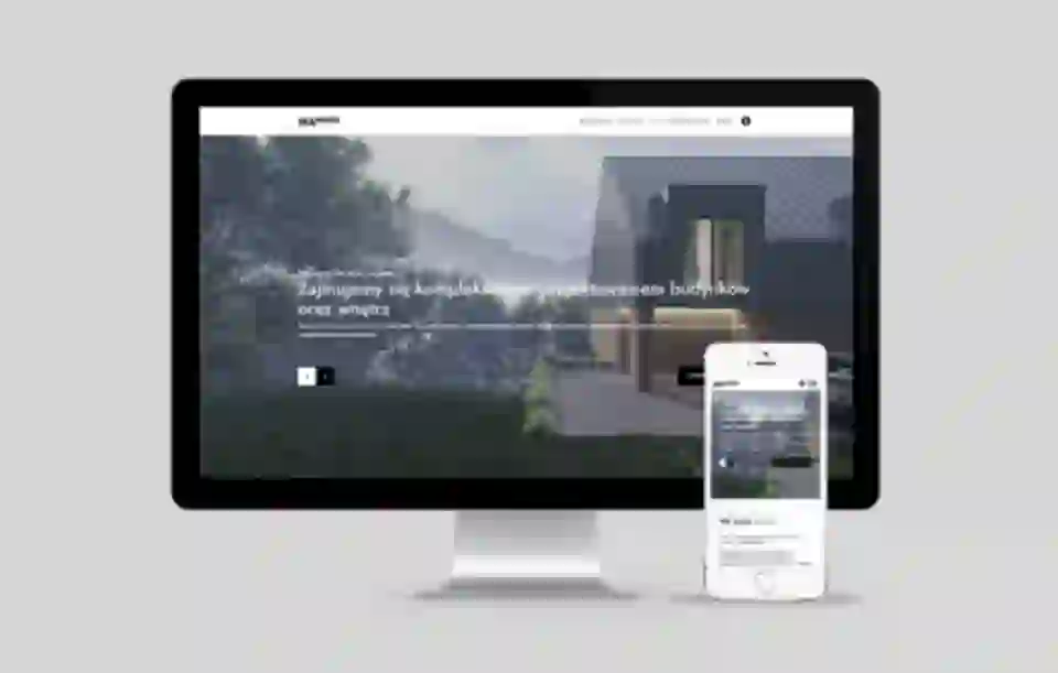 strona internetowa WA studio dla architektów