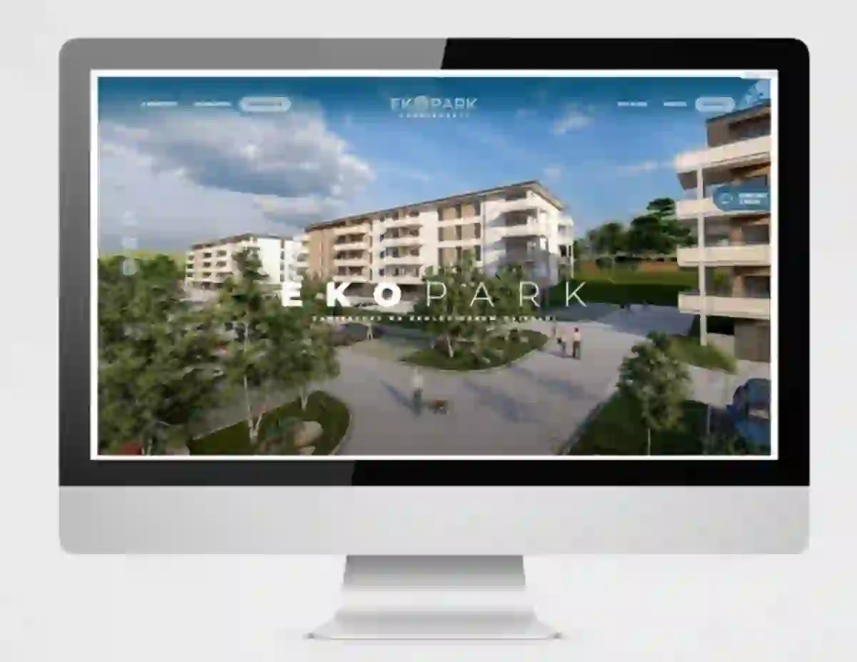 strona internetowa inwestycji ekopark apartamenty bielsko