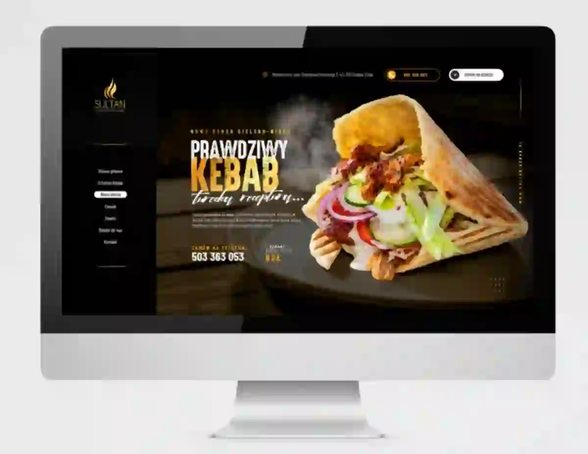 strony www dla sultan falafel kebab z miasta bielsko biala 1