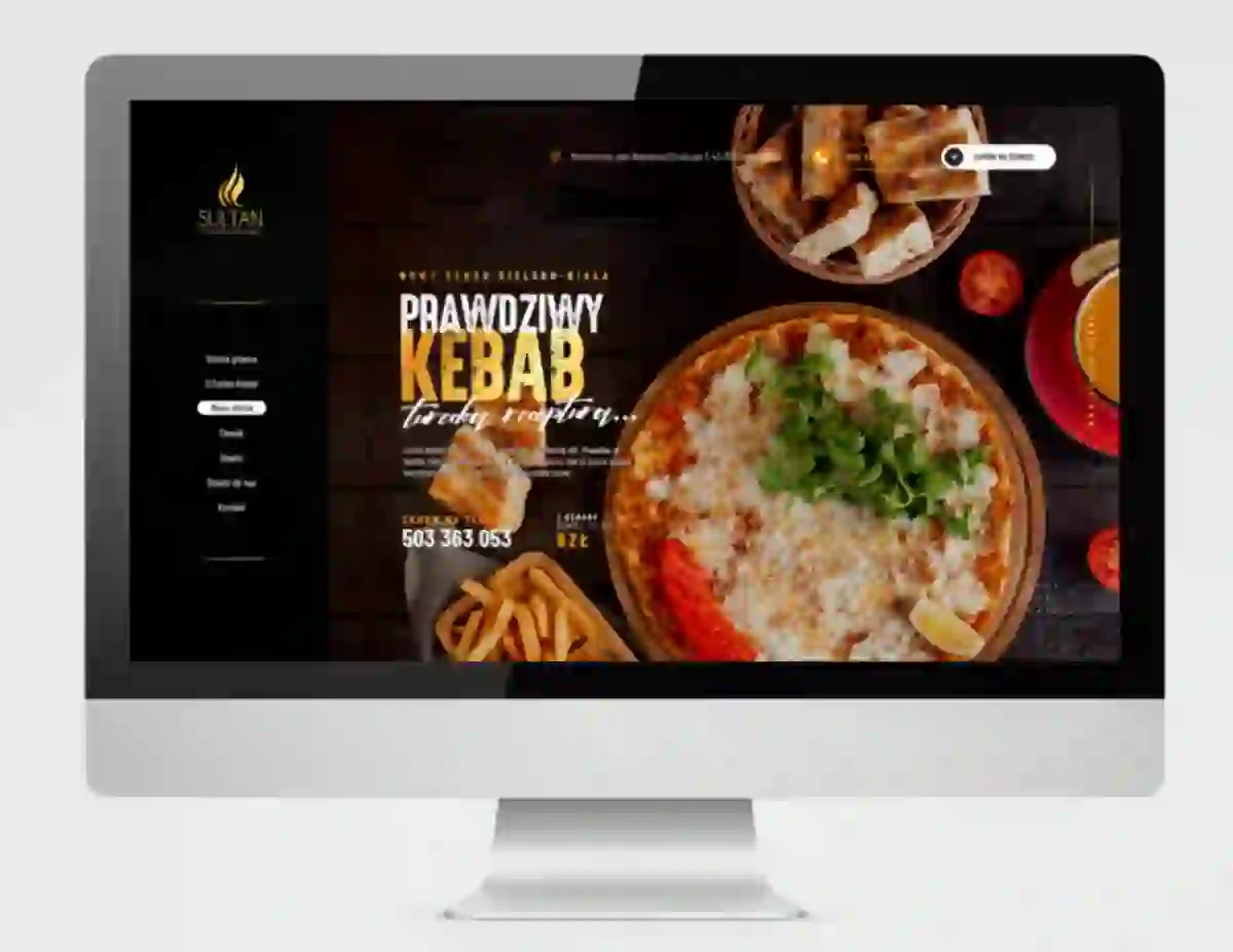 strony www dla sultan falafel kebab z miasta bielsko biala 2