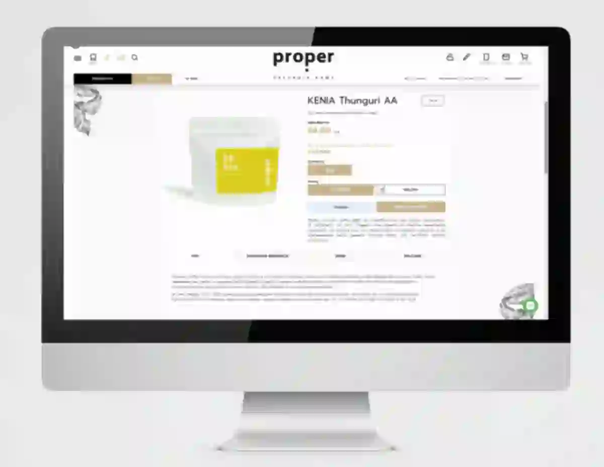 platforma sprzedazy online sklepy internetowego palarni proper